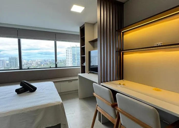 Apartment De Luxo Com Vista, Piscina E Academia